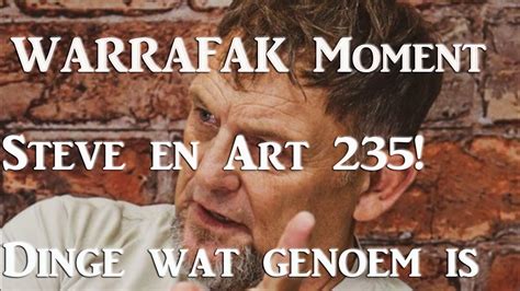 Briekmerke WARRAFOK Steve En Art 235 Daar Is Vrae Wat Beantwoord Moet