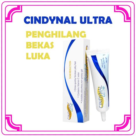 Jual HB Gel Penghilang Bekas Luka Bakar CINDYNAL Dermatitis Obat