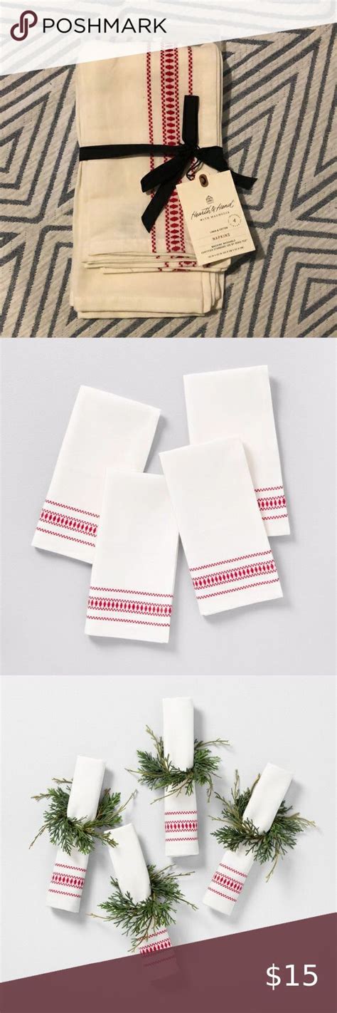 Hearth And Hand W Magnolia Napkins