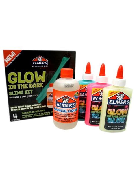 Elmer S Glow In The Dark Slime Kit Edamama