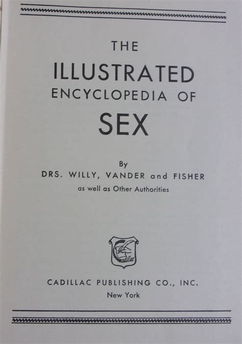 The Illustrated Encyclopedia Of Sex By Dr Willy Et Al Etsy Free