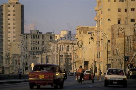 CUBA HAVANA MALECON Editorial Stock Photo Image Of Architecture