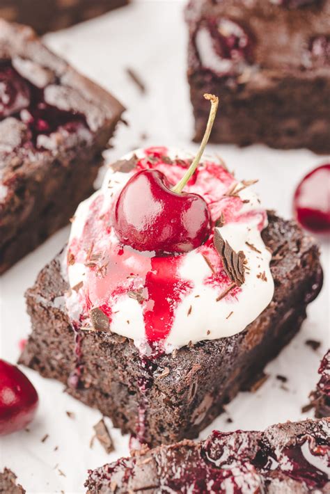 Black Forest Brownies Recipe Powered By Mom