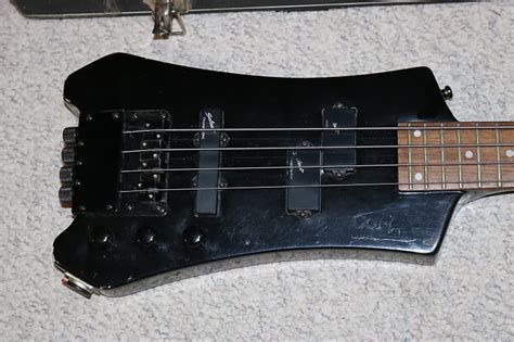 Vintage Cort B 2 By Steinberger Headless Bass Black Reverb