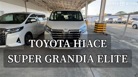 Toyota Super Grandia Elite YouTube