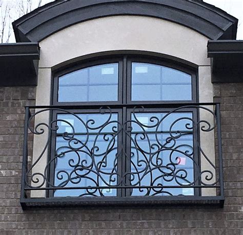 Wrought Iron Juliet Balcony Rail Great Lakes Metal Fabrication