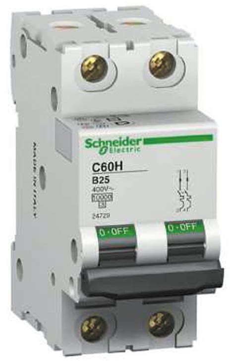 24727 Schneider Electric Multi 9 Multi 9 MCB Mini Circuit Breaker2P