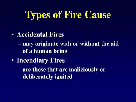 Ppt Determining Fire Cause Powerpoint Presentation Free Download