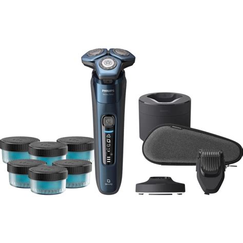 Philips Series 7000 S7786/59 + Philips CC16/50 5+1 stuks - GladScheren.nl