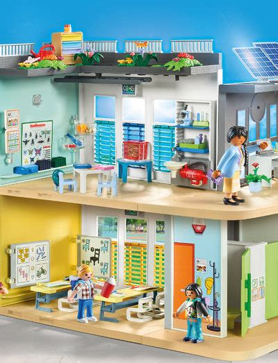 PLAYMOBIL Playmobil City Life Large School 71327 Multicolored Fjöl