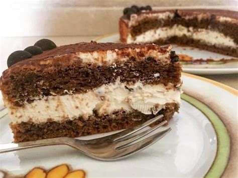 TORTA CAPPUCCINO CON CREMA AL MASCARPONE dolce ripieno Cucinare è