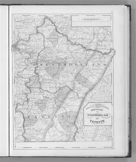 Old Maps Of Indiana County Pennsylvania