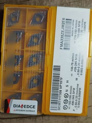 Inserto Pastilha Dcmt T Vp Tf Mitsubishi Parcelamento Sem Juros