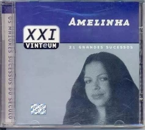 Cd Amelinha 21 Grandes Sucessos Lacrado MercadoLivre