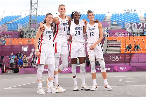 Basket 3x3 Jeux Olympiques Les Bleues qualifiées pour Paris 2024