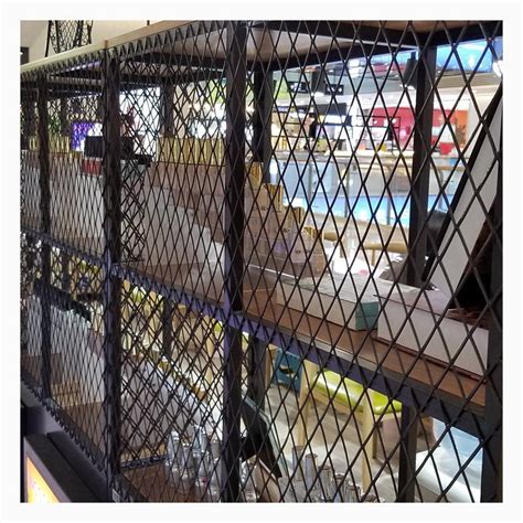 Galvanized Aluminum Stainless Steel Expanded Metal Mesh Raised