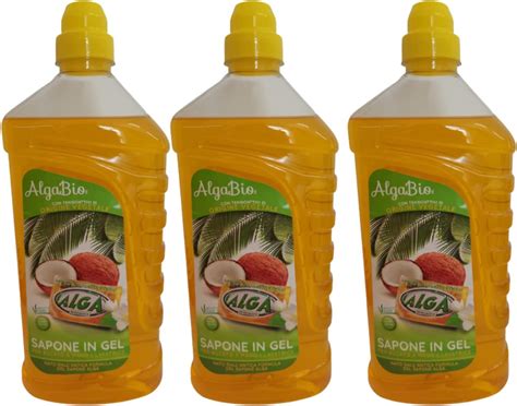 Alga Bio Sapone Ecologico Detersivo In Gel Concentrato Per Bucato A