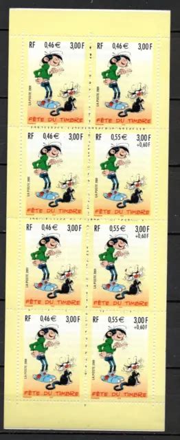 France Carnet N Bc A F Te Du Timbre Gaston Lagaffe Neufs