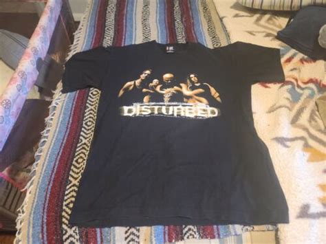 Vintage 2000 Disturbed Sickness L On GIANT Tag T Shirt - Gem