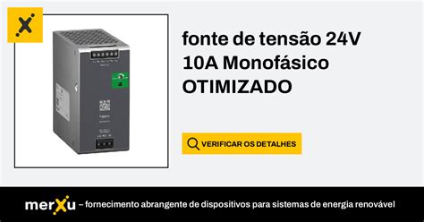 Schneider Electric fonte de tensão 24V 10A Monofásico OTIMIZADO