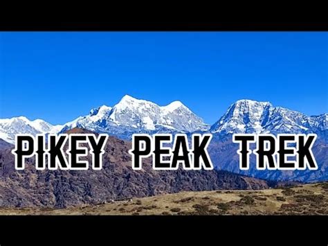 Pikey Peak Trek In Nepal Pikey Trek Lower Solukhumbu Region Trek