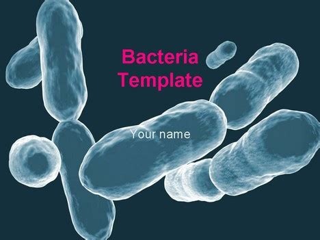 Bacteria Powerpoint Template