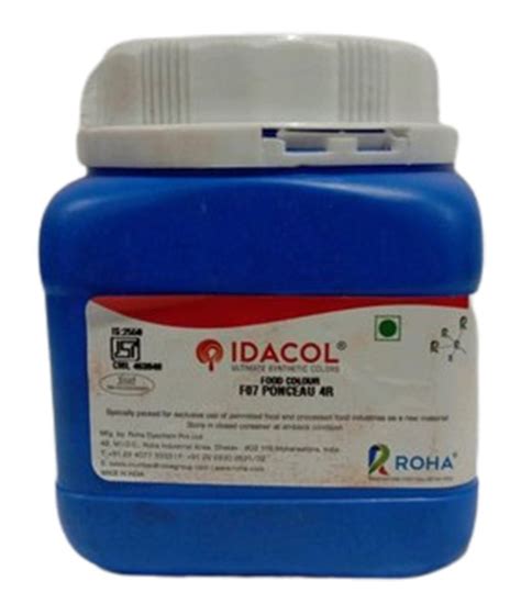 Idacol Food Colour Roha Powder At Rs Kg Natural Food Colours In