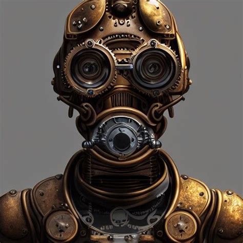 Steampunk Robot Ai Generated Artwork Nightcafe Creator