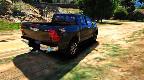 Toyota Hilux 2019 Addon Fivem Replace Offline Gta5