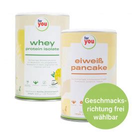 for you whey protein isolate eiweiß pancake Set