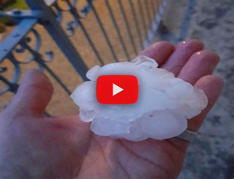 Meteo Diretta Video Torino Incredibile Grandinata Chicchi Grossi