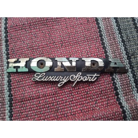 Jual Emblem Logo Honda Luxury Sport Tangki Gl Max Gl Pro Baca