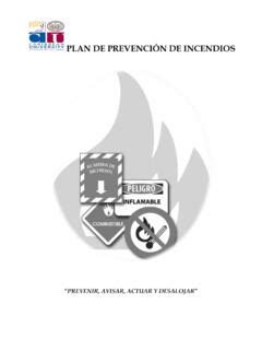 PLAN DE PREVENCIÓN DE INCENDIOS plan de prevenci 211 n de incendios