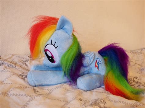 834162 Safe Artist Epicrainbowcrafts Rainbow Dash Beanie Plushie