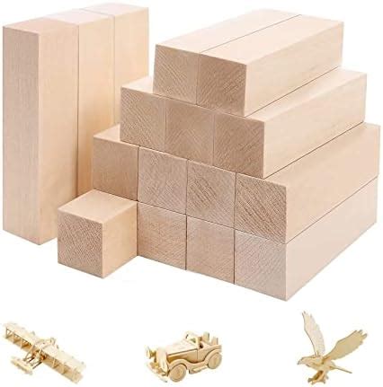 Carving Wooden Block Pcs Basswood Carving Unfinished Wood Blocks