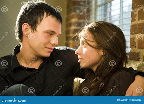 Romantic Young Couple Stock Image Image Of Caucasians 5622061