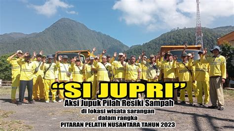 Si Jupri Di Lokasi Wisata Sarangan Dalam Rangka Pitaran Pelatih