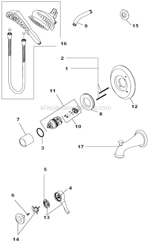 Delta Faucet 172939 I Parts List And Diagram