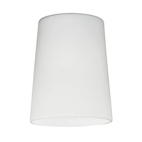 Satin White Cone Glass Shade Lipless With 1 58 Inch Fitter Opening Gl1027 Destination