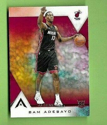 Bam Adebayo Ascension Rookie Card Heat Rc Ebay