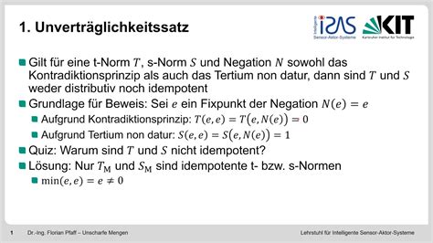 Kapitel 8 - Teil 6: Unverträglichkeitssätze - YouTube