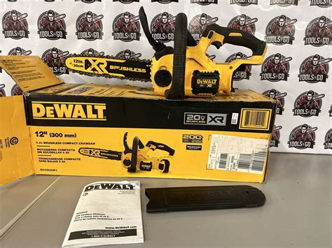 Dewalt Dccs620b 20v Max Xr Brushless 12 In Compact Chainsaw Tool Only M5 885911524056 Ebay