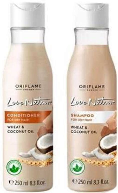 Oriflame Sweden Oriflame Love Nature Wheat And Coconut Oil Shampoo