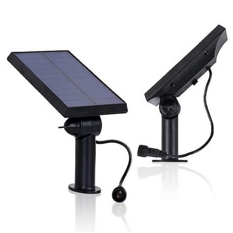 Brightech 1 Watt Ambience Pro 5 5 In Black Solar Panel For Ambience