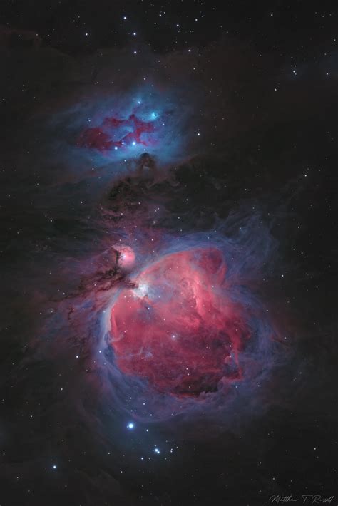 M 42 The Great Nebula In Orion Matthew Russell Astrobin