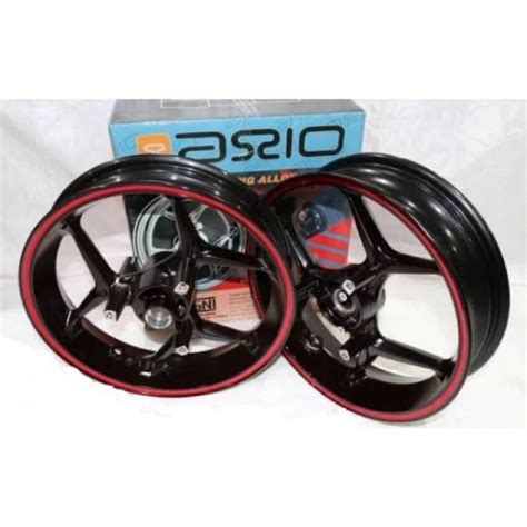 Jual Velg Axio Nmax Set Depan Belakang Tapak Lebar Velg Nmax Depan