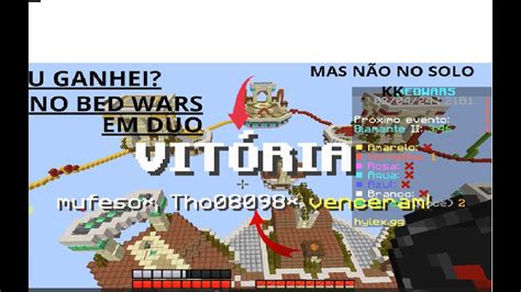 Joguei Bed Wars E Ganhei Youtube