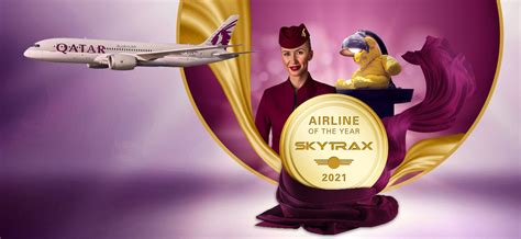 Qatar Airways Announced As ‘airline Of The Year By Skytrax For A