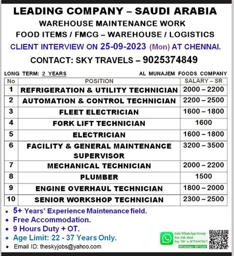 WALK IN INTERVIEW AT CHENNAI FOR SAUDI ARABIA November 2 2024