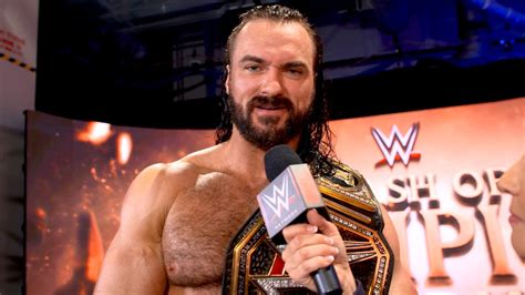 Watch Drew Mcintyre Shows Off Ambulance Match Battle Wounds Wwe